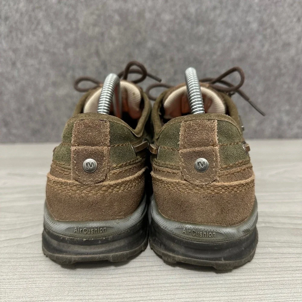 Merrell Palvai‎ Waterproof Mens Sz 9 Bison Brown Suede Leather Oxfords Shoes